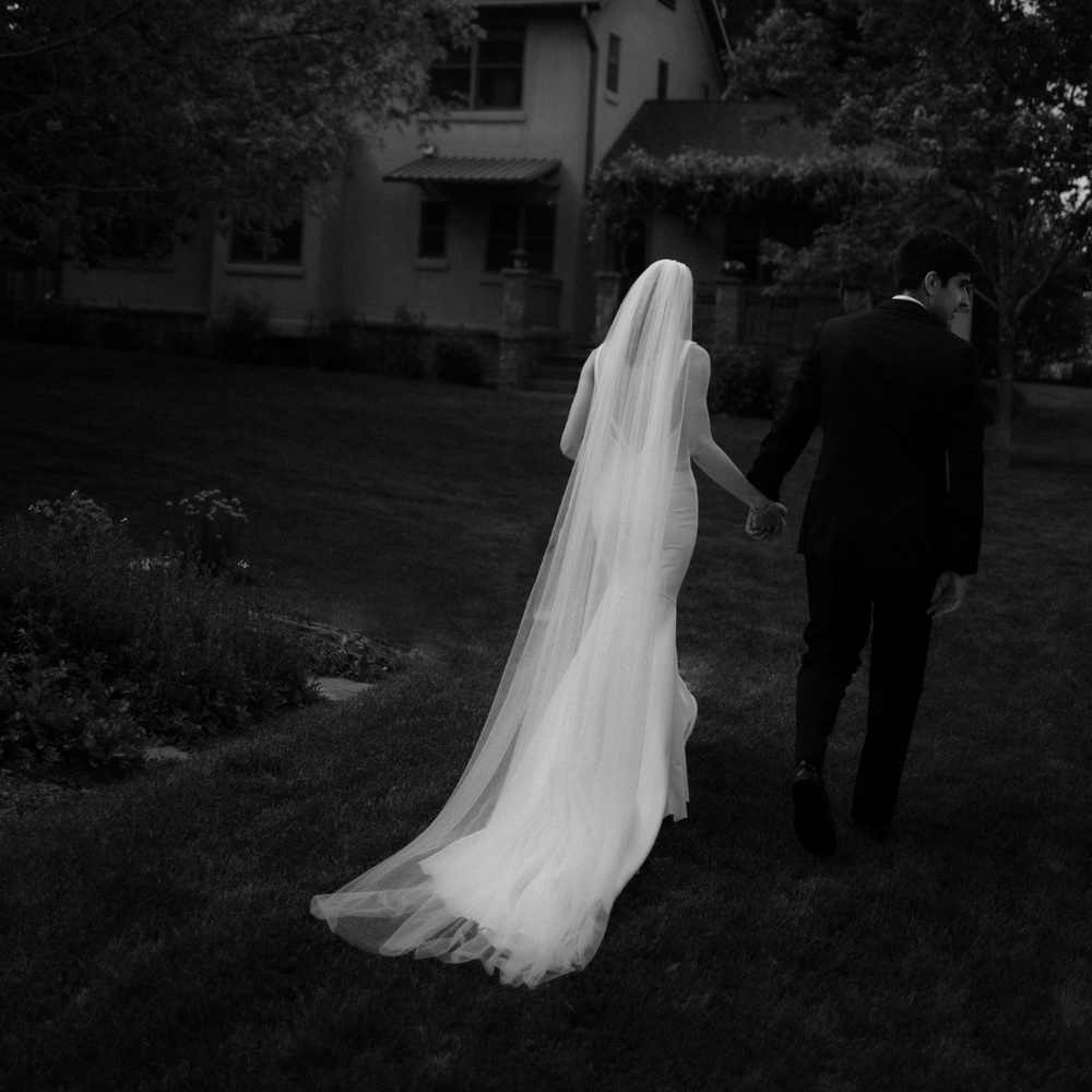 9ft Light Ivory Cathedral Veil